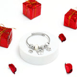 Silver Toned Charms Bracelet