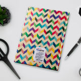 Zig Zag Printed Colourful Notebook