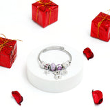 Teddy Charms Silver Bracelet