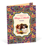 Bhai Bhabhi Rakhi Personalised Greeting Card