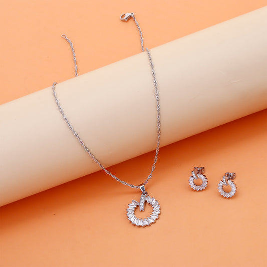 Forever Yours Pendant with Earring Set