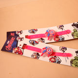 Captain America Red Rubber Kids Rakhi Pack of 2