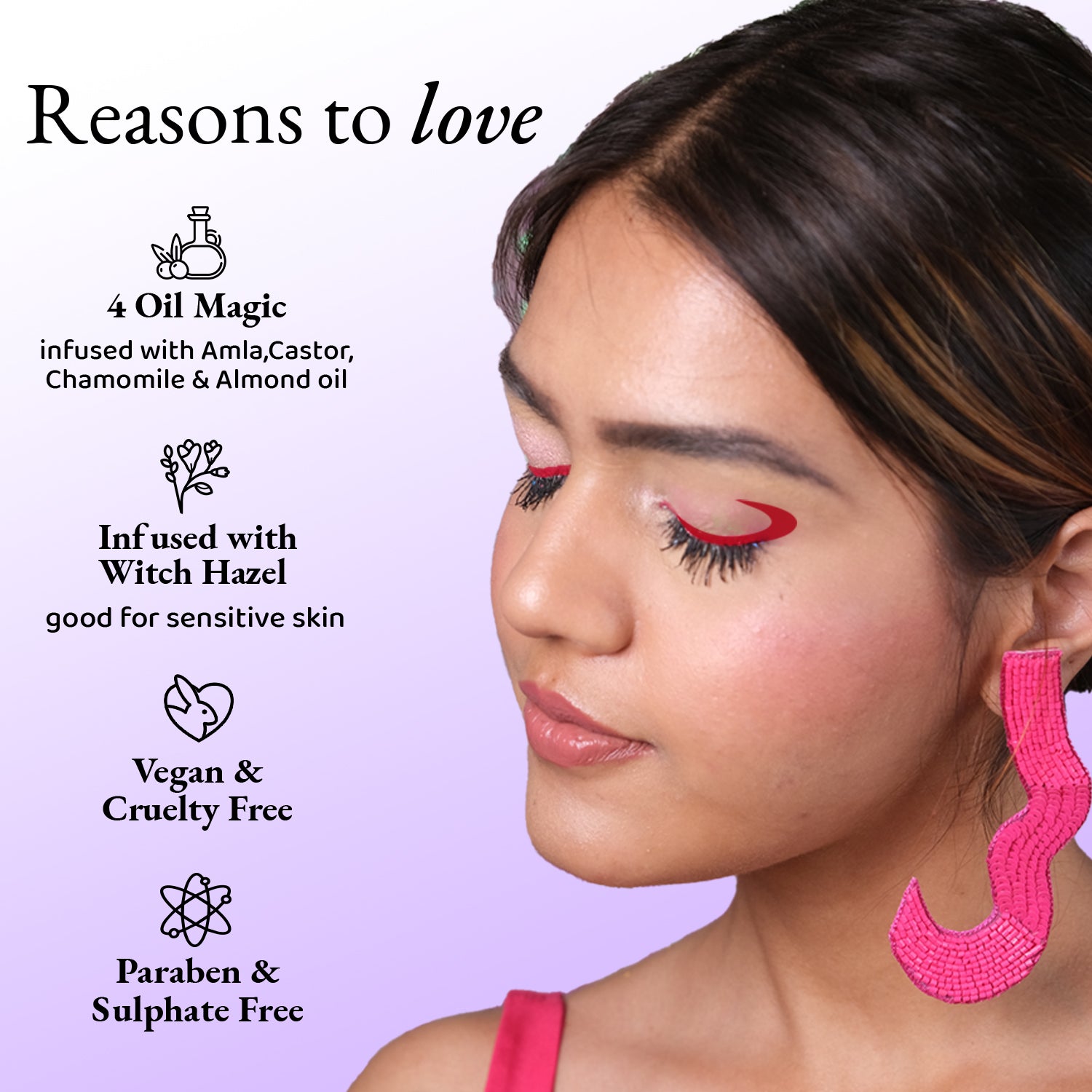 Elitty Brick Red Matte Pop Coloured Eyeliner -Rusty Rouge (4ml)