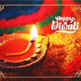 Pack Of 50 Festival of Lights Seasons Greeting Card