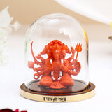 Panchmukhi Hanuman Idol - Orange