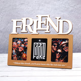 Friend Quoted Wooden Photo Frame