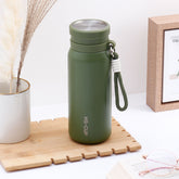 Green Steel Sipper Bottle