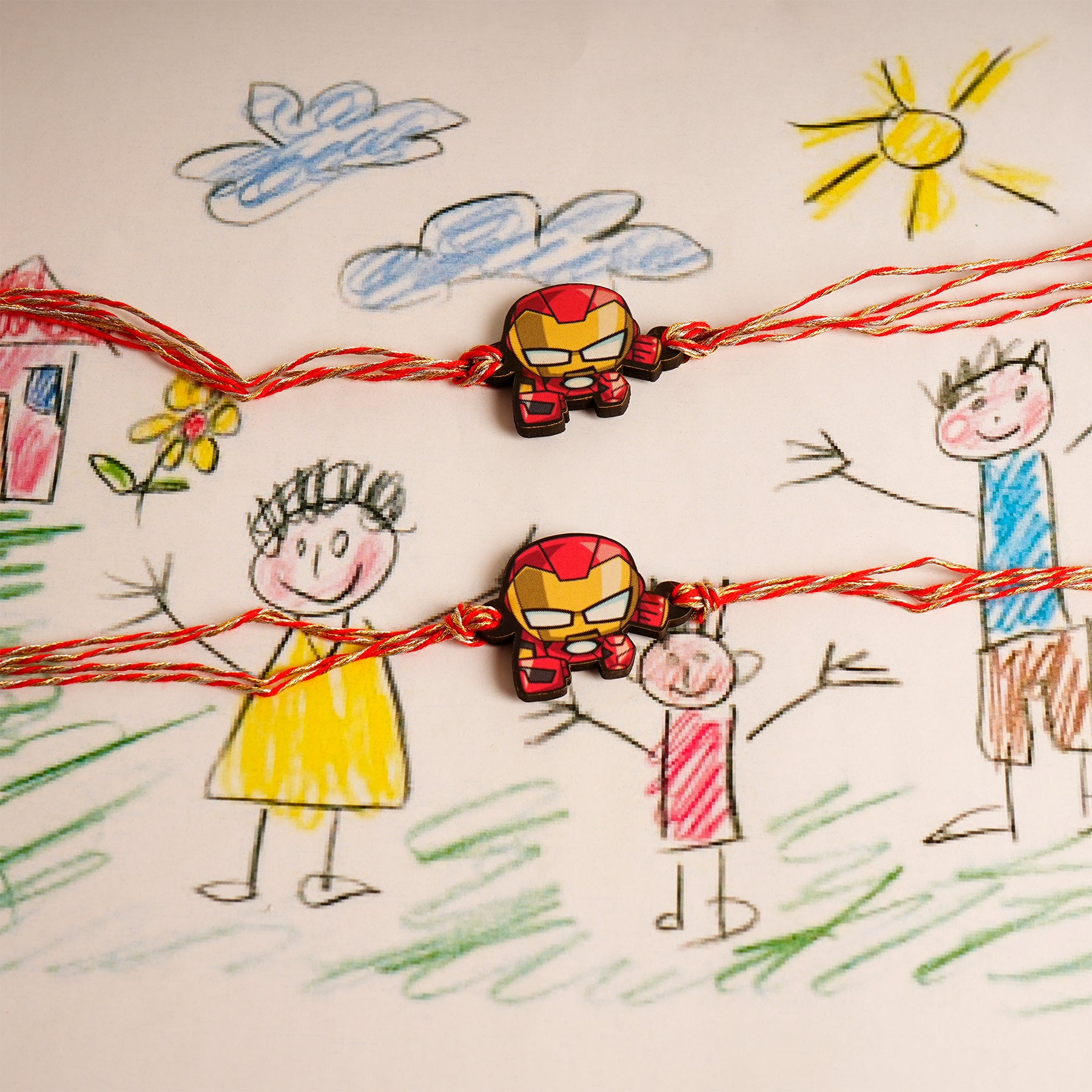 Iron Man Kids Rakhi Pack of 2