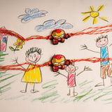 Iron Man Kids Rakhi Pack of 2
