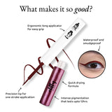 Elitty Red Metallic Pop Coloured Eyeliner - Lunar Magic (4ml)