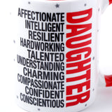 Archies Quoted Ceramic Mug - Daughter