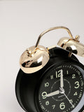 Black Twin Bell Alarm Clock