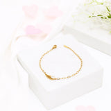Statement Wings Golden Bracelet