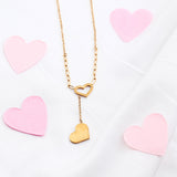 Eternal Romance Golden Chain Pendant