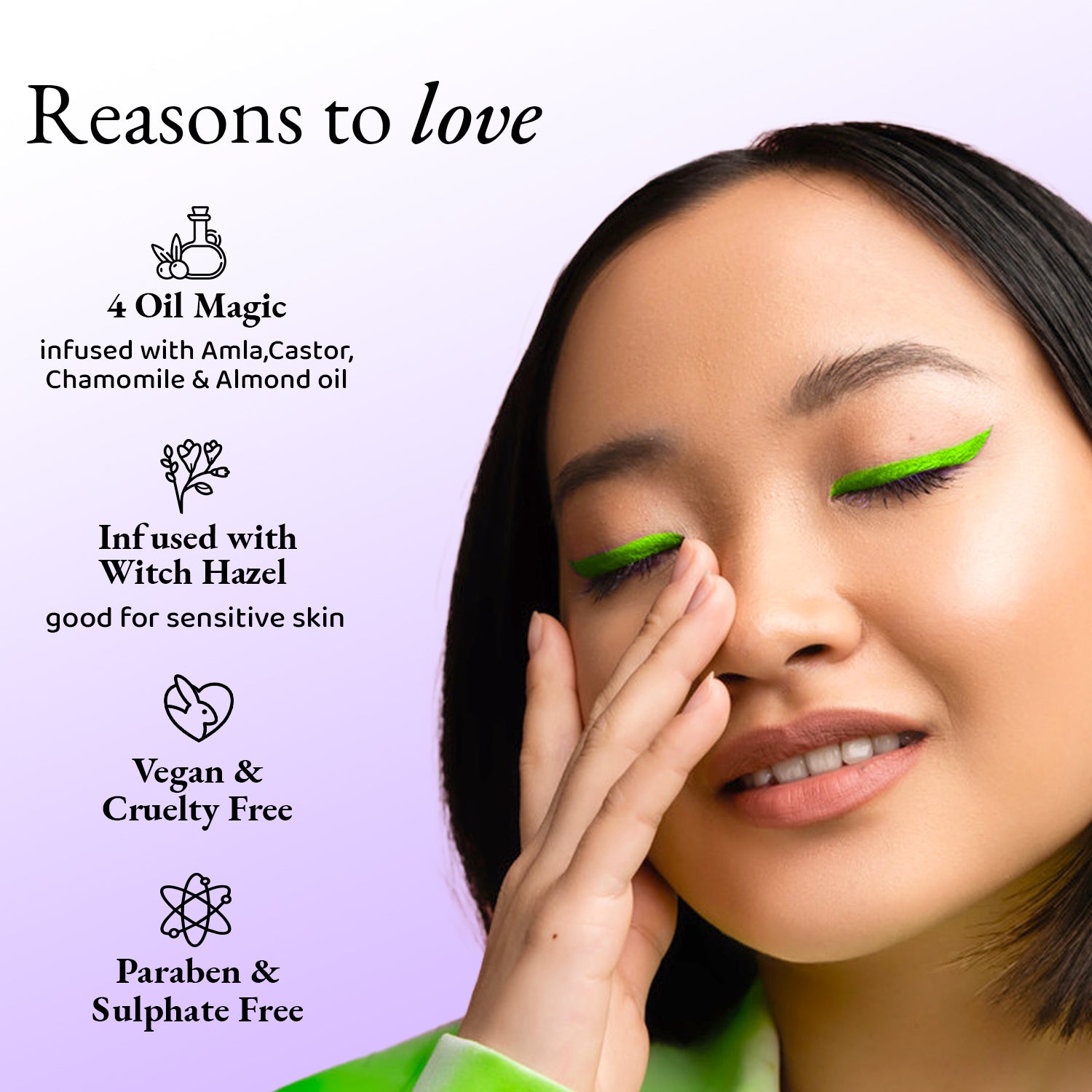 Elitty Neon Green Matte Pop Coloured Eyeliner -Mean Money (4ml)