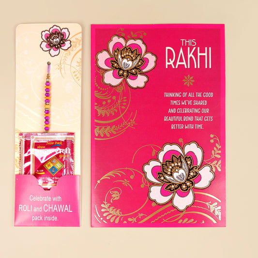 Good Times We Shared Raksha Bandhan Greeting Card With Envelope