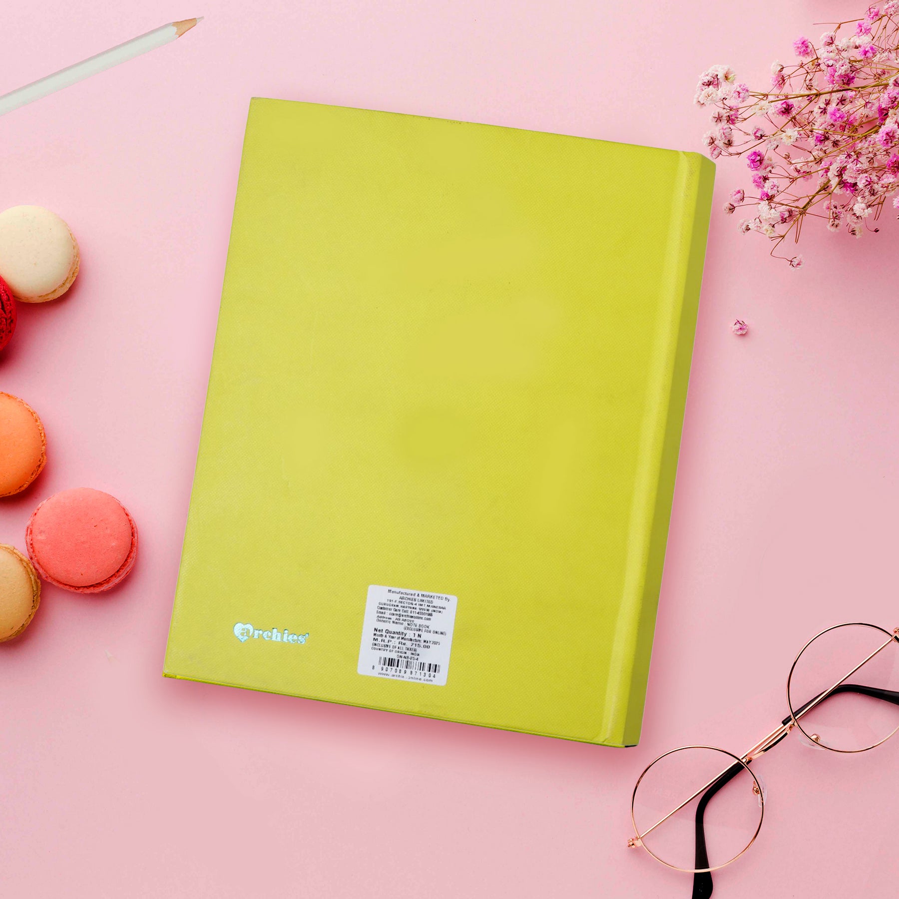 Life's Attitude Quoted Notebook