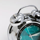 Silver Twin Bell Alarm Clock