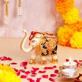 Majestic Vastu Golden Divine Elephant - Large
