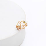 Butterfly Rinestone Earcuffs