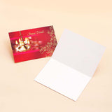 Pack Of 10 Prosperity Wishes Seasons Greeting Card