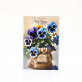 Pack of 6 Bunch Of New Year Wishes Greeting Card with Envelope