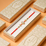 Traditional Clover Beads Rakhi