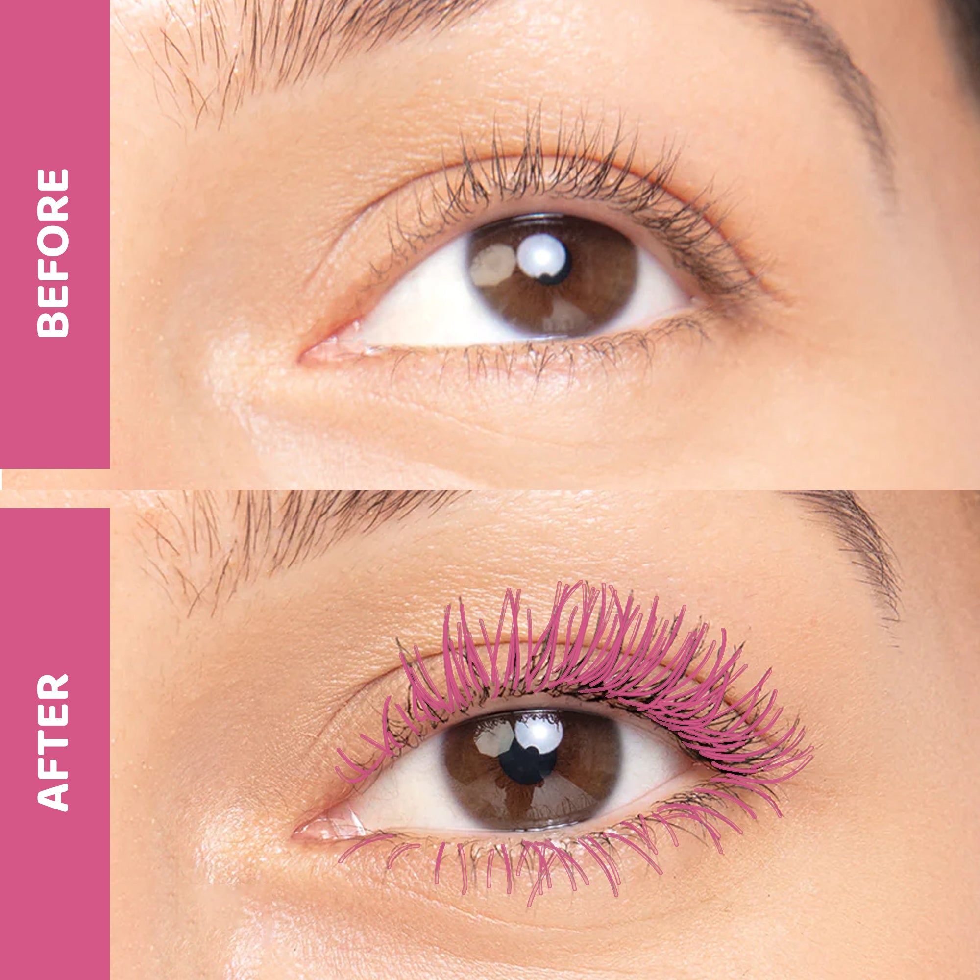 Elitty Pink Pop Colored Lush Lashes Mascara - BBG - 5 gm