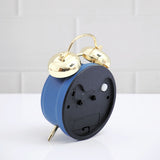 Blue Twin Bell Alarm Clock