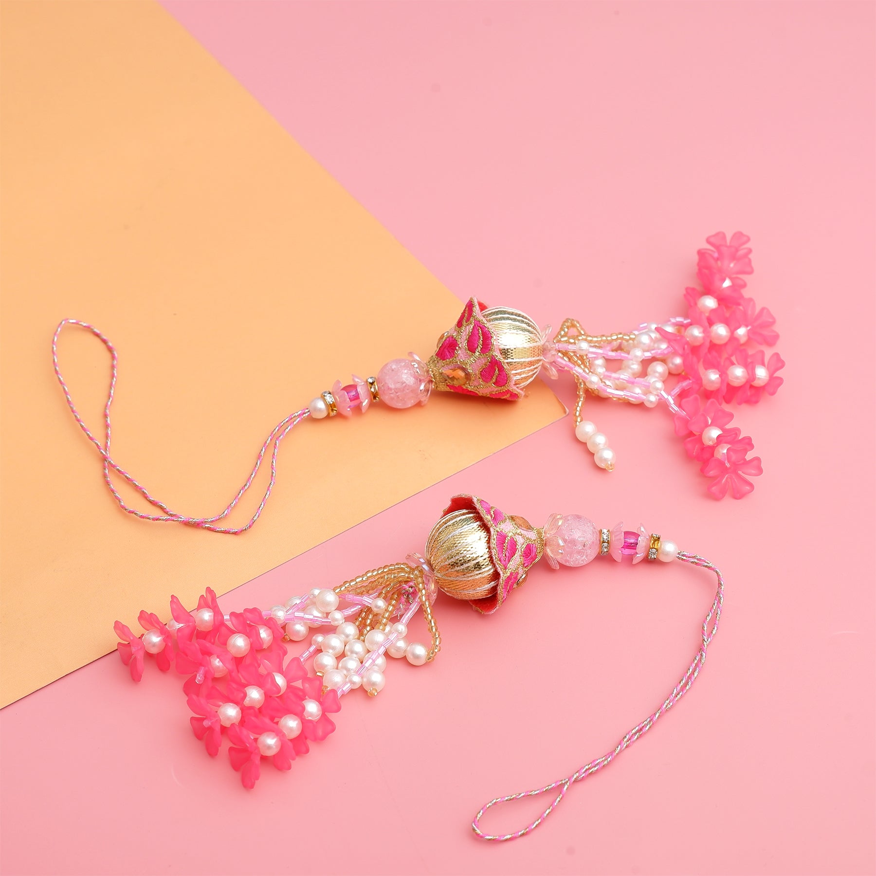 Traditional Pink Lumba Rakhi