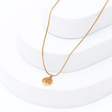 Heritage Golden Tree Chain Pendant