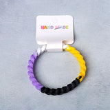 Interlocked Silicone Friendship Band Quadral Colours