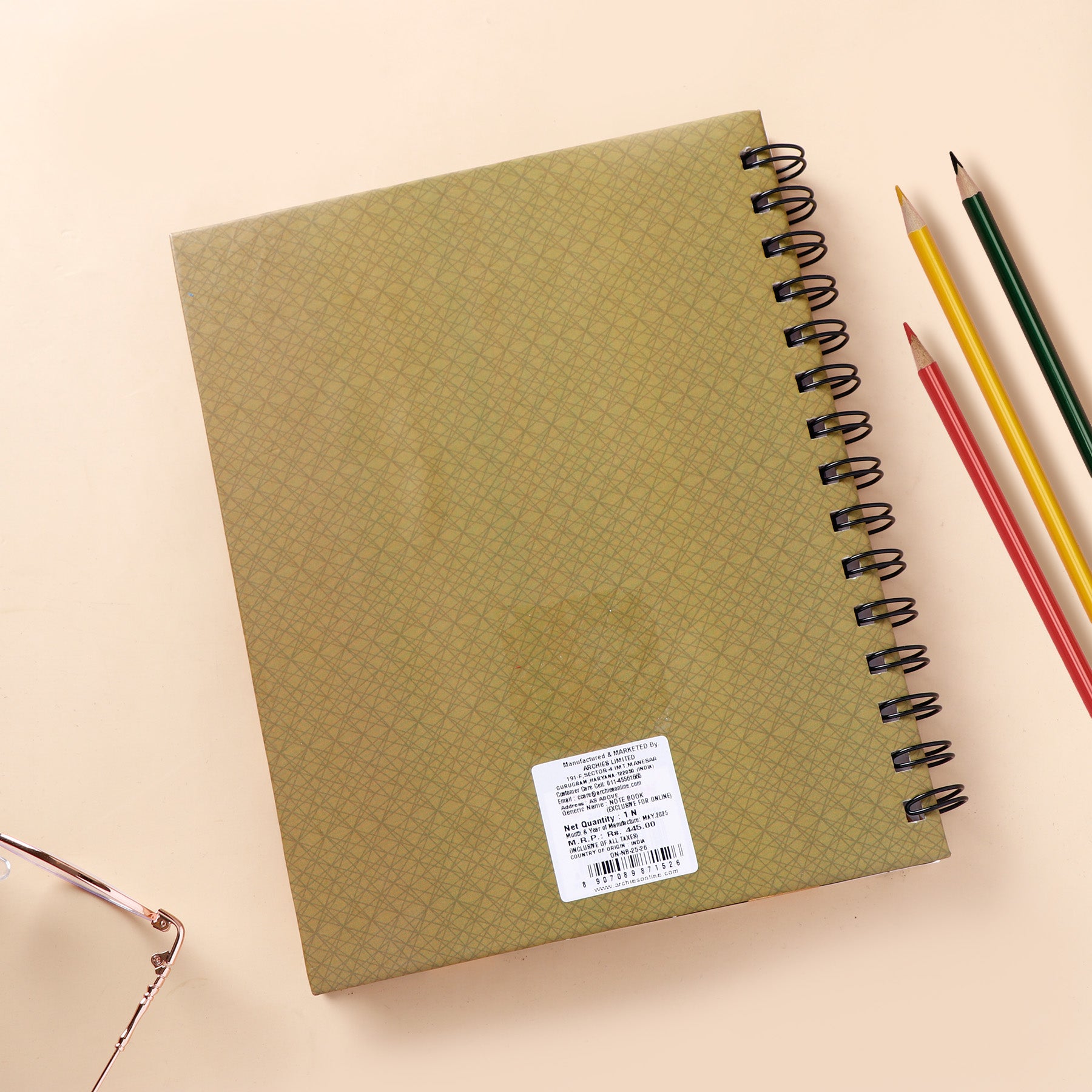 Never Stop Dreaming Quoted Spiral Notebook