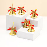Pack of 6 Golden Christmas Bells