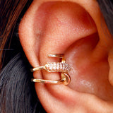 Statement Golden Earcuffs