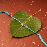 Aesthetic Peacock Themed Rakhi