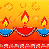 Pack Of 50 Light Up Diwali Seasons Greeting Card
