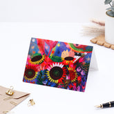 Floral Seasons Greeting Card