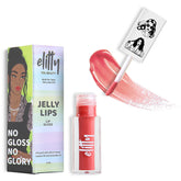 Elitty Jelly Lips- Pink Lip Gloss for High Shine, Glossy Finish - Pretty Chill (4ml)