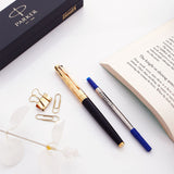 Aster Deluxe Black and Gold Roller Ball Pen