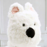 White Plush Dog Soft Toy