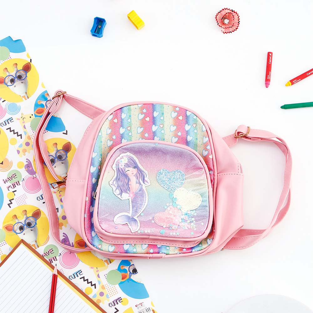 Pink Mermaid Kids Bag