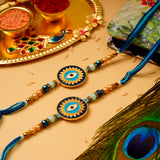 Traditional Evil Eye Rakhi Pack of 2