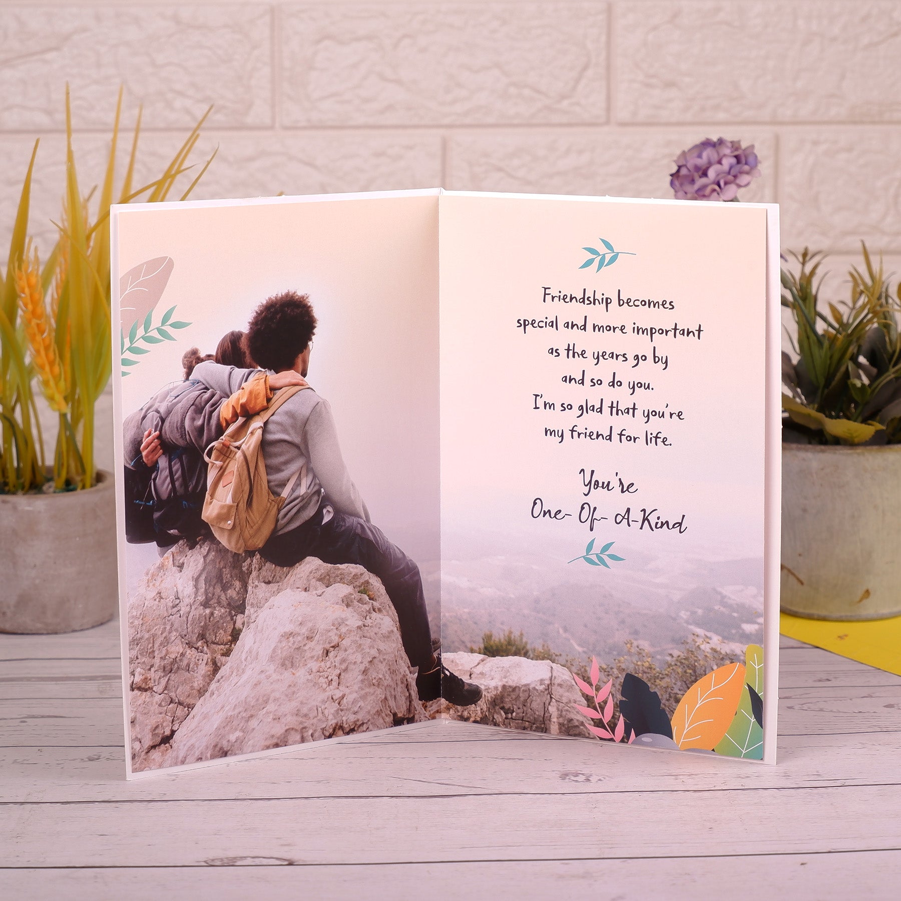 Lucky in Friendship Greeting Card