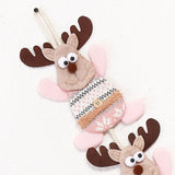 Pink Rain Deer Hanging