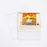 City Evening 2026 Desk Top Calendar With Envelope
