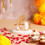 Krishna Divine Hands with Bansuri - White