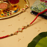 Traditional Clover Beads Rakhi