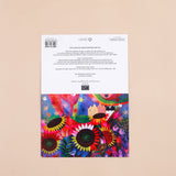 Pack Of 10 Floral Seasons Greeting Card