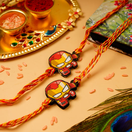 Avengers Iron Man Kids Rakhi Pack of 2